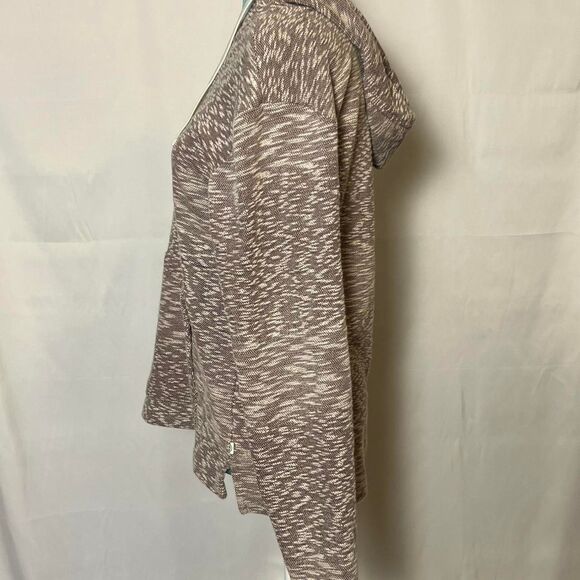 Vintage Vibe Hang Ten Purple Marled Knit Hoodie - Picture 2 of 8